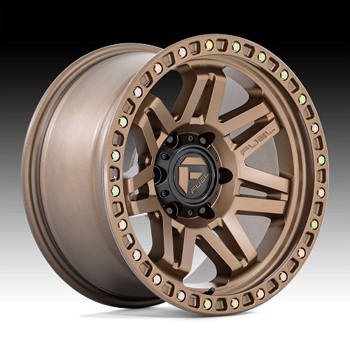 Fuel Syndicate D811 Matte Bronze Custom Truck Wheels 1